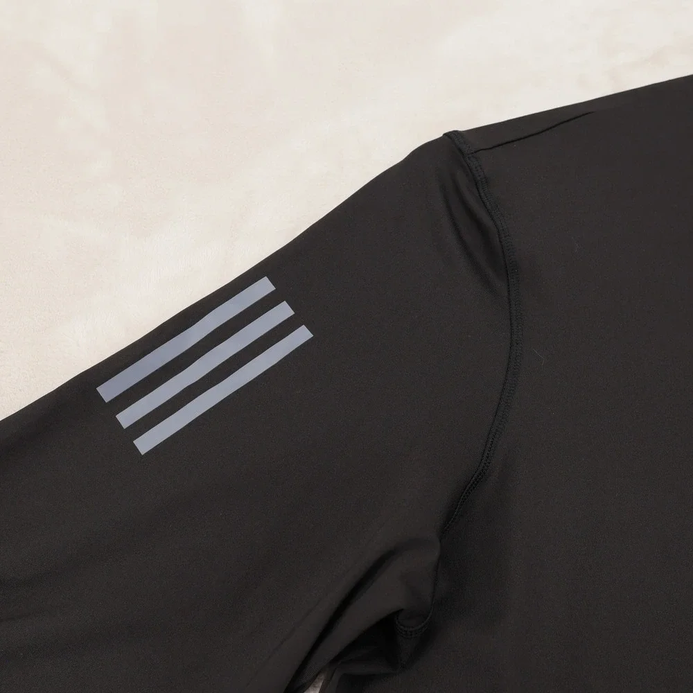 Adidas Golf Mens 2XL Black Quarter Zip Pullover Long Sleeve Shirt RN88387